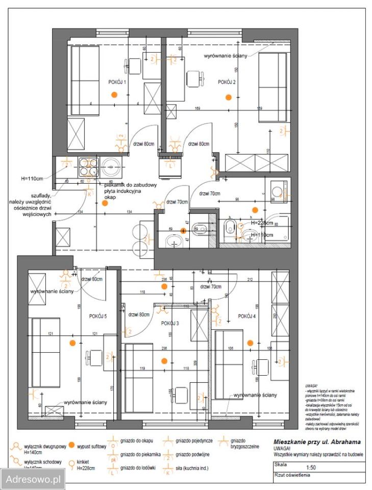 Mieszkanie 5-pokojowe Warszawa Praga-Południe, ul. gen. Romana Abrahama. Zdjęcie 20