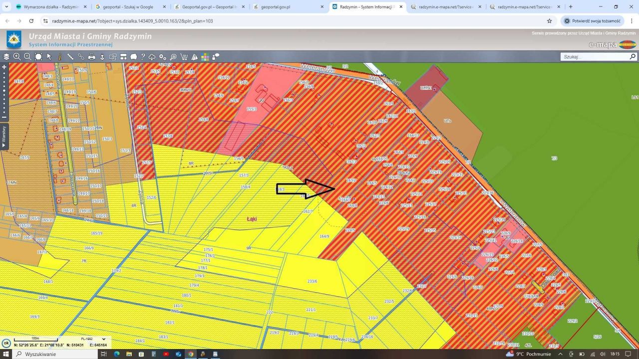 Działka budowlana Łąki, ul. Weteranów. Zdjęcie 2