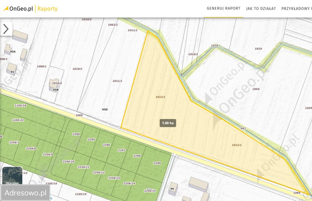 Działka rolno-budowlana Czarna Wieś. Zdjęcie 3