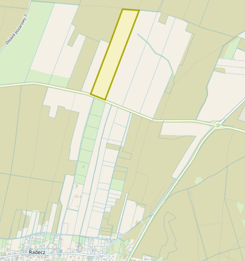 Działka rolna Radecz, Radecz. Zdjęcie 5