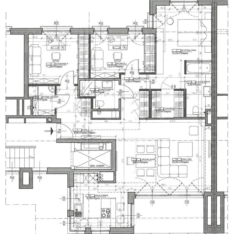 Mieszkanie 4-pokojowe Warszawa, ul. Chełmska. Zdjęcie 13