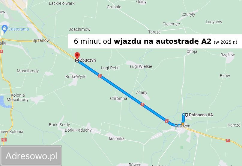 Działka rolna Zbuczyn, ul. Północna. Zdjęcie 2