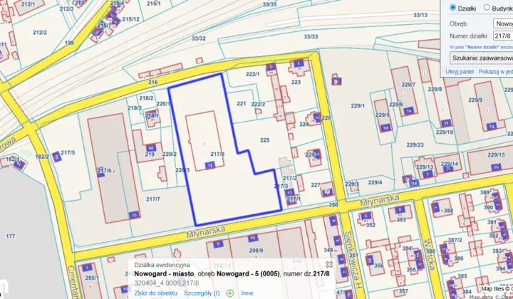 Działka inwestycyjna Nowogard, ul. Młynarska