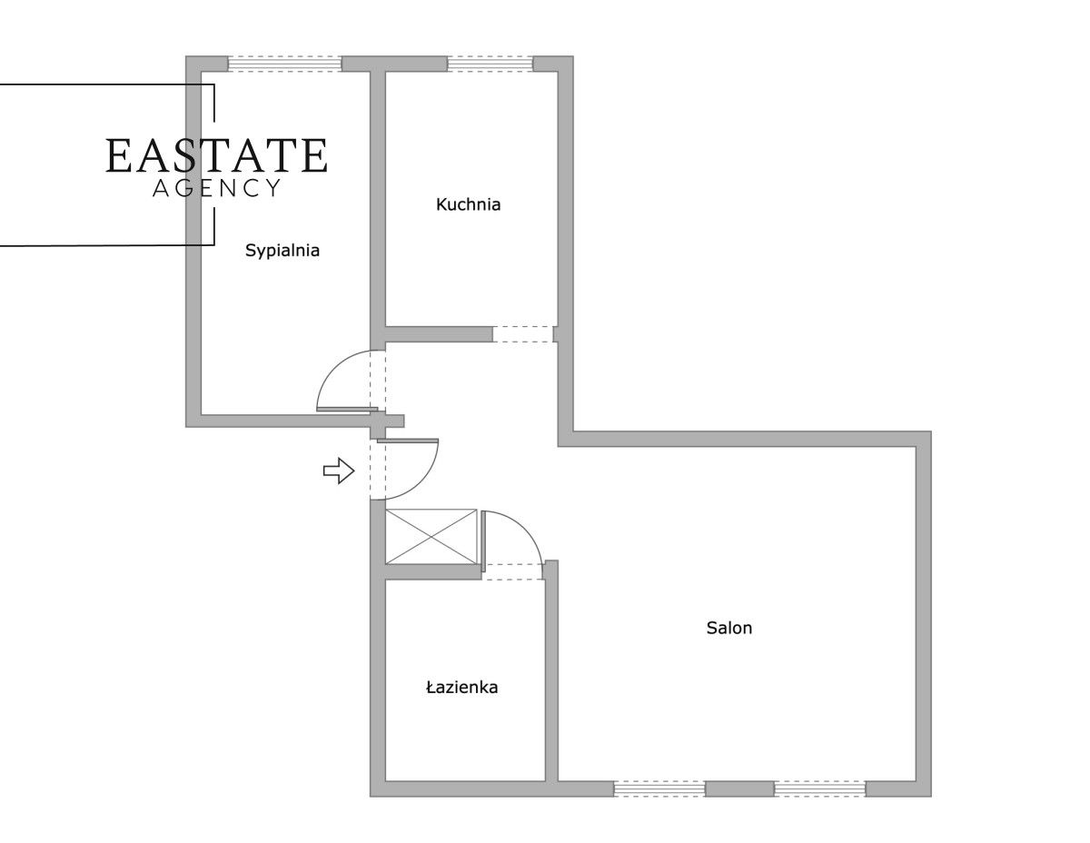 Mieszkanie 2-pokojowe Warszawa Ursynów, ul. Ludwika Hirszfelda. Zdjęcie 15