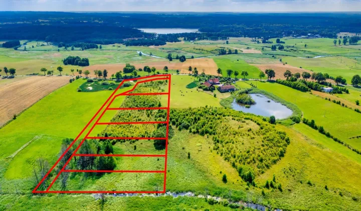 Działka rekreacyjna Mostkowo