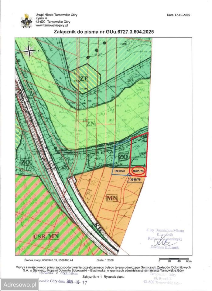 Działka budowlana Bytom Sucha Góra. Zdjęcie 4