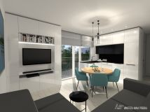 Mieszkanie 4-pokojowe Warszawa Mokotów, ul. Bartycka