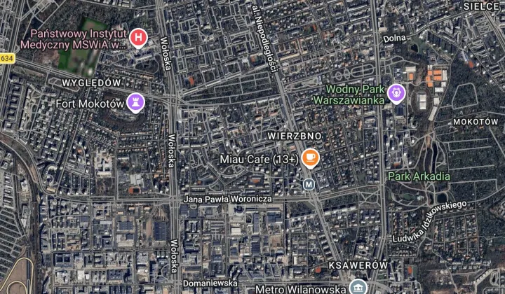 Mieszkanie 2-pokojowe Warszawa Mokotów, ul. Fryderyka Joliot-Curie