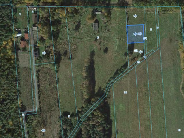 Działka rolno-budowlana Wysoka Głogowska Osiczyna. Zdjęcie 1