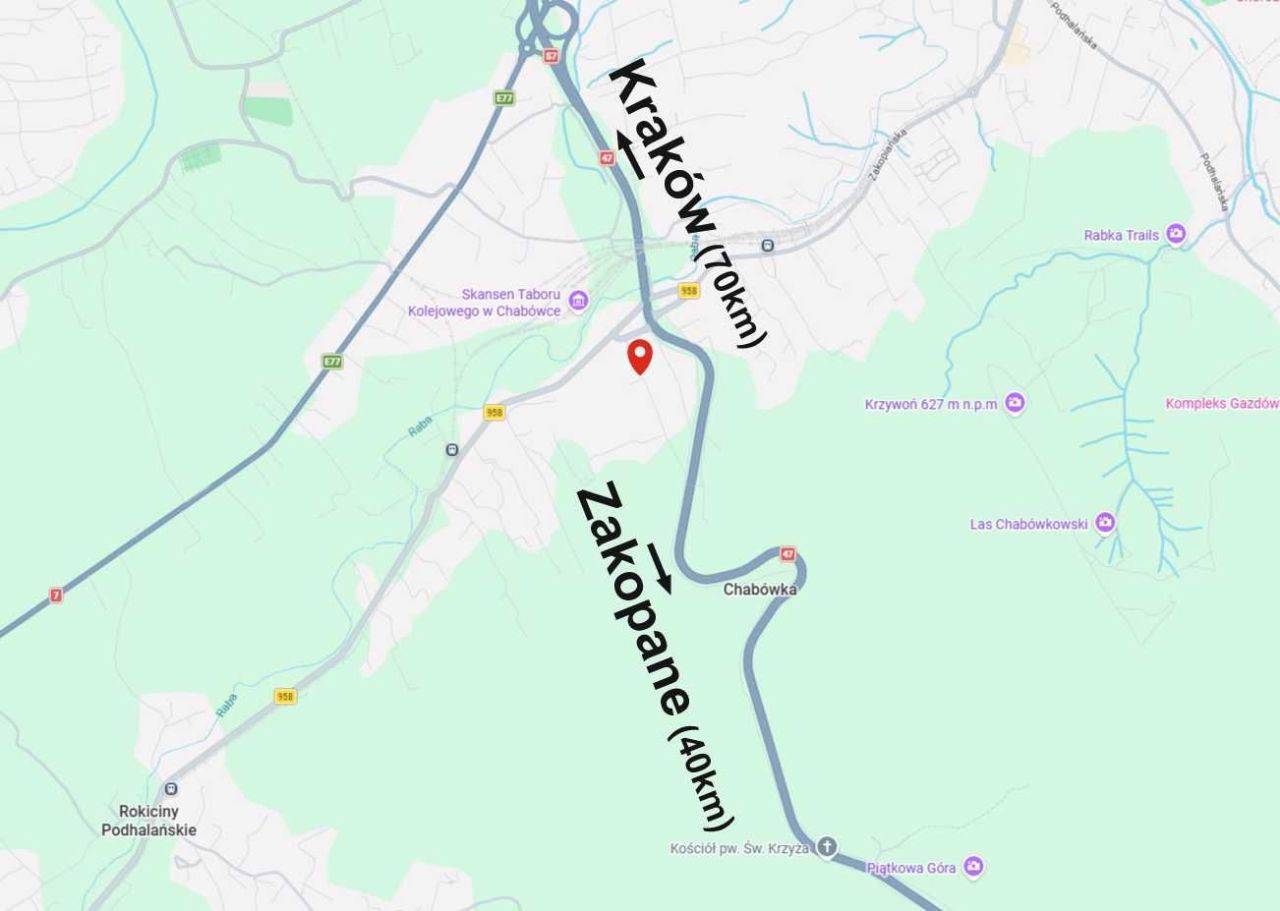 Działka budowlana Chabówka. Zdjęcie 7