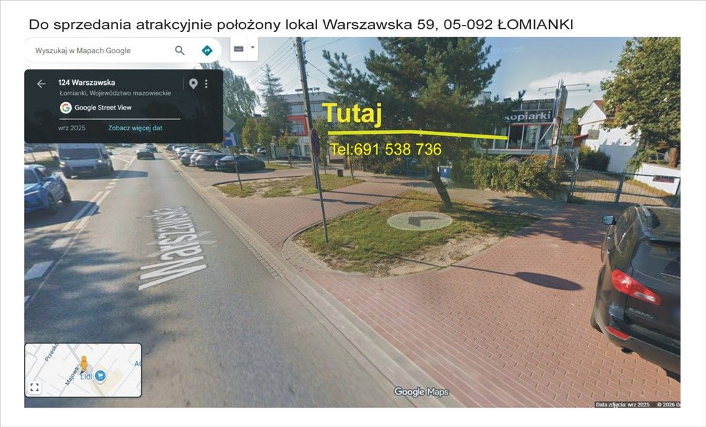 Lokal Łomianki, ul. Warszawska. Zdjęcie 6