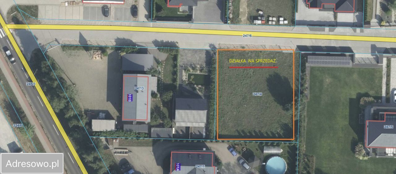 Działka budowlana Przyłęk, ul. Kosa. Zdjęcie 8