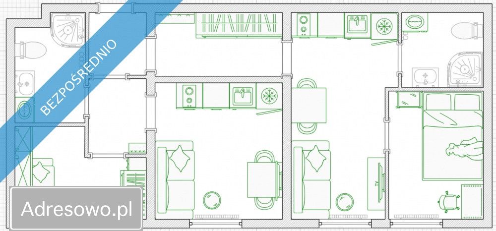 Mieszkanie 4-pokojowe Katowice Zawodzie. Zdjęcie 12