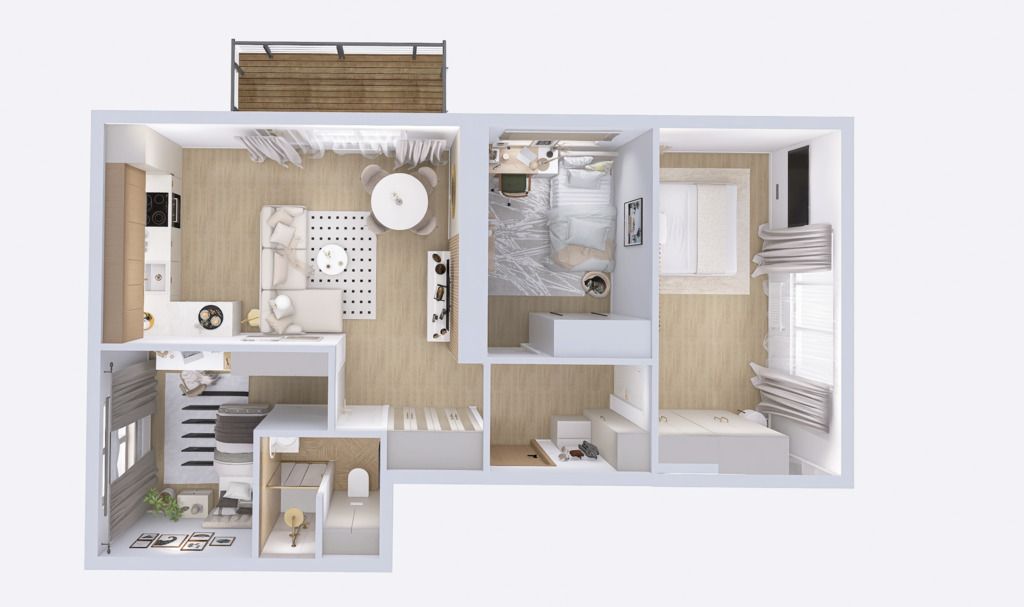 Mieszkanie 4-pokojowe Lublin, ul. Droga Męczenników Majdanka. Zdjęcie 18