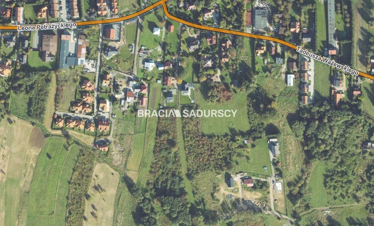 Działka budowlana Kraków Opatkowice, ul. Tadeusza Ważewskiego