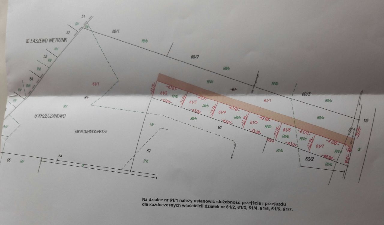 Działka budowlana Krzeczanowo. Zdjęcie 2