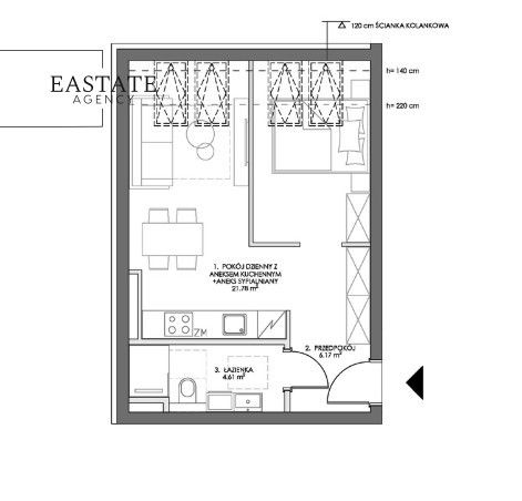 Mieszkanie 2-pokojowe Sztutowo, ul. Mierzeja Park. Zdjęcie 12