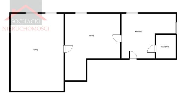 Mieszkanie 2-pokojowe Lubań, ul. Bracka. Zdjęcie 4