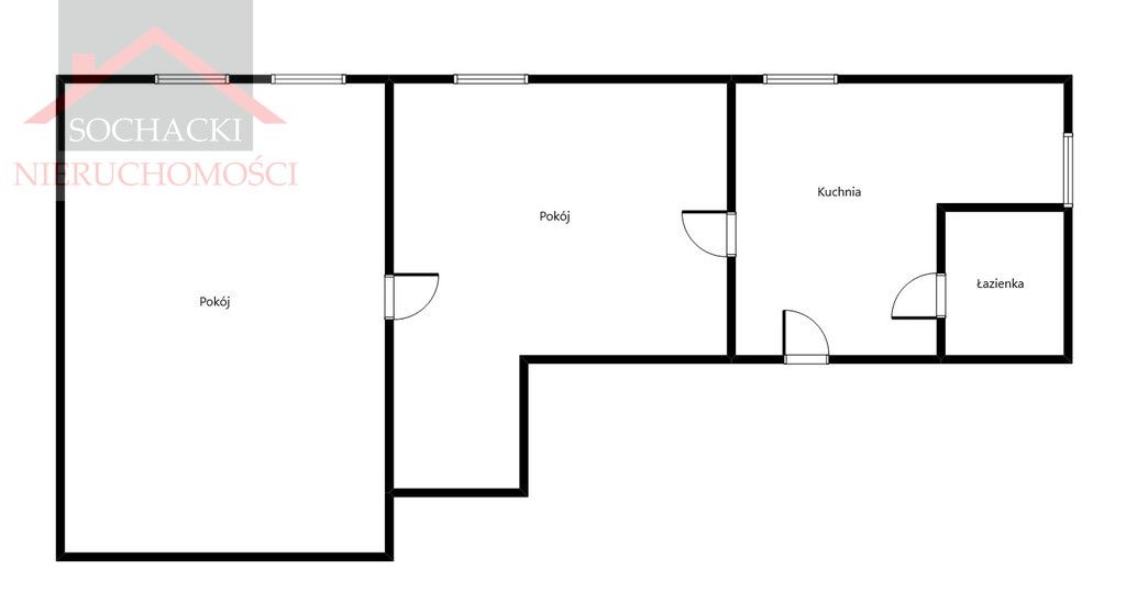 Mieszkanie 2-pokojowe Lubań, ul. Bracka. Zdjęcie 4