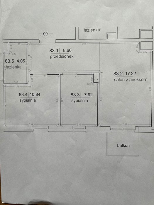 Mieszkanie 3-pokojowe Łódź Śródmieście, ul. Pomorska. Zdjęcie 8