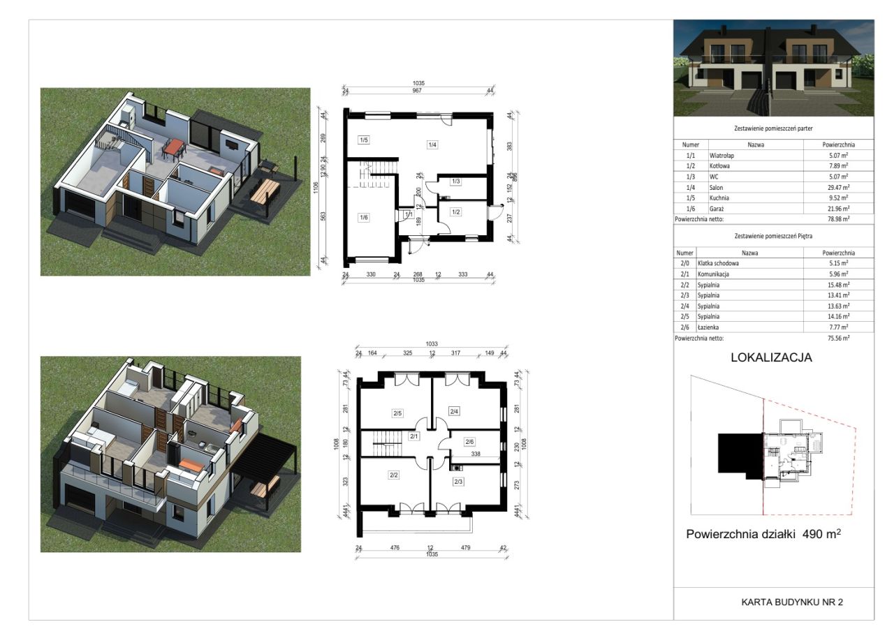 bliźniak, 4 pokoje Piaseczna Górka, ul. Sportowa. Zdjęcie 6