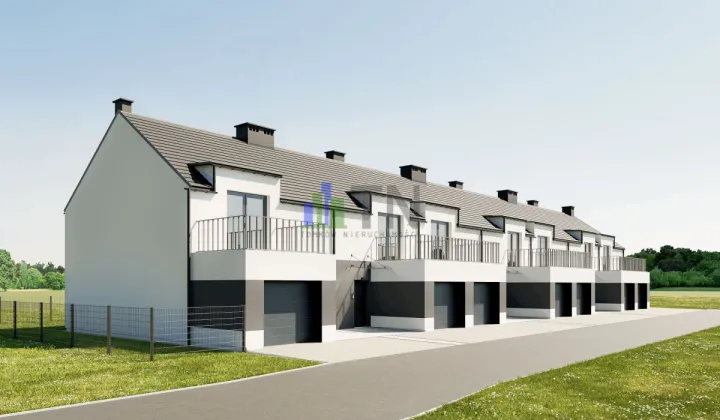 dom szeregowy, 4 pokoje Kamieniec Wrocławski