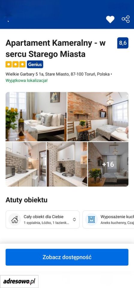 Mieszkanie 1-pokojowe Toruń Stare Miasto, ul. Wielkie Garbary. Zdjęcie 12
