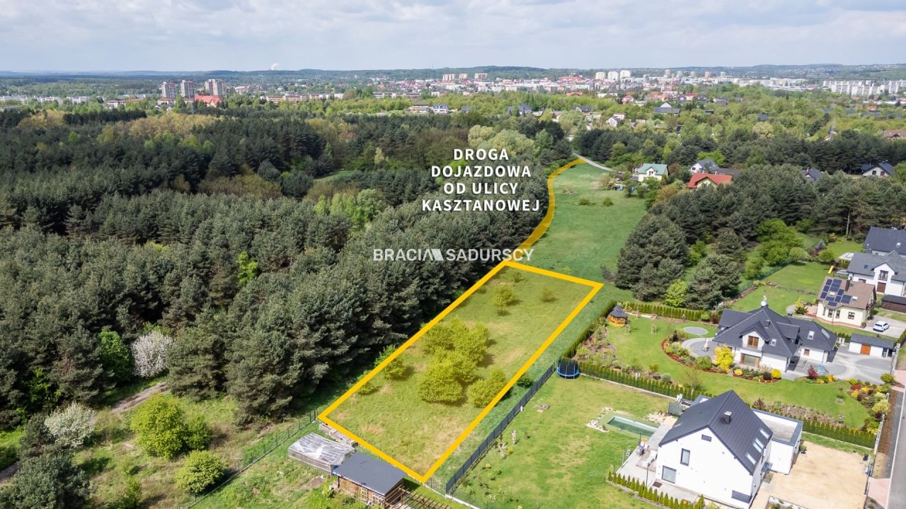 Działka budowlana Chrzanów Kościelec, ul. Kasztanowa. Zdjęcie 2