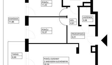 Mieszkanie 3-pokojowe Warszawa Ursus, ul. Stanisława Bodycha