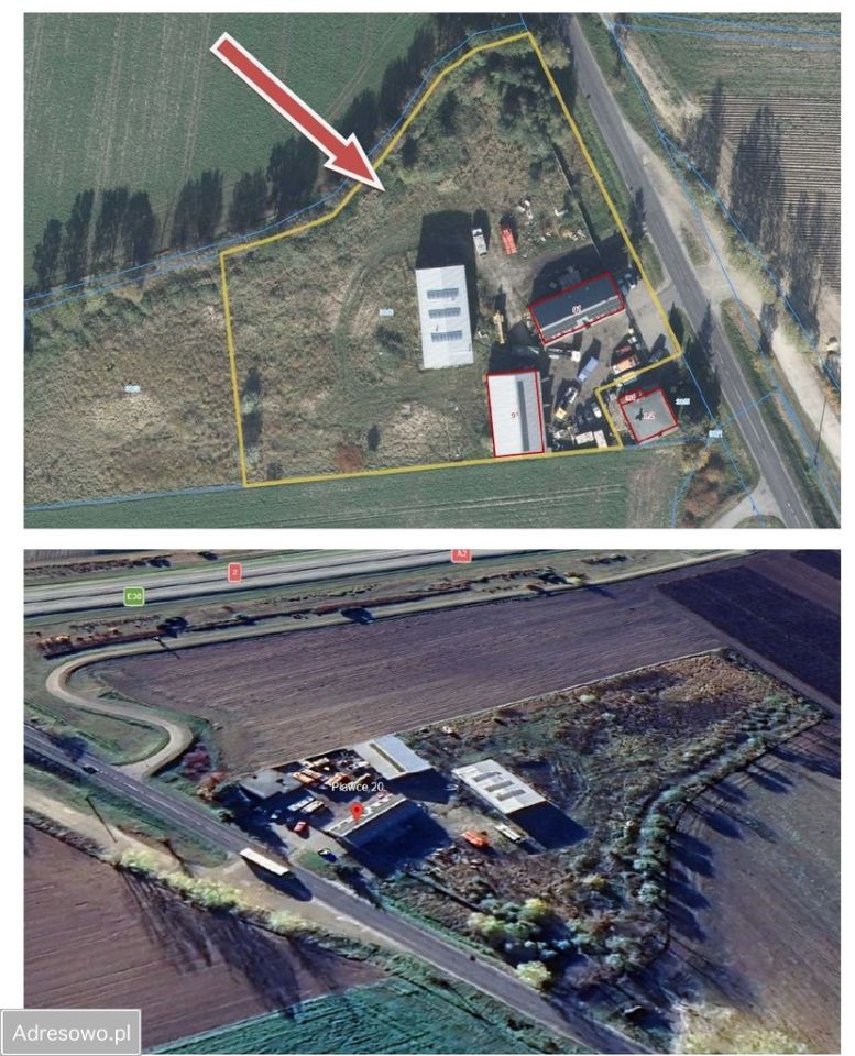 Hala/magazyn Pławce. Zdjęcie 2