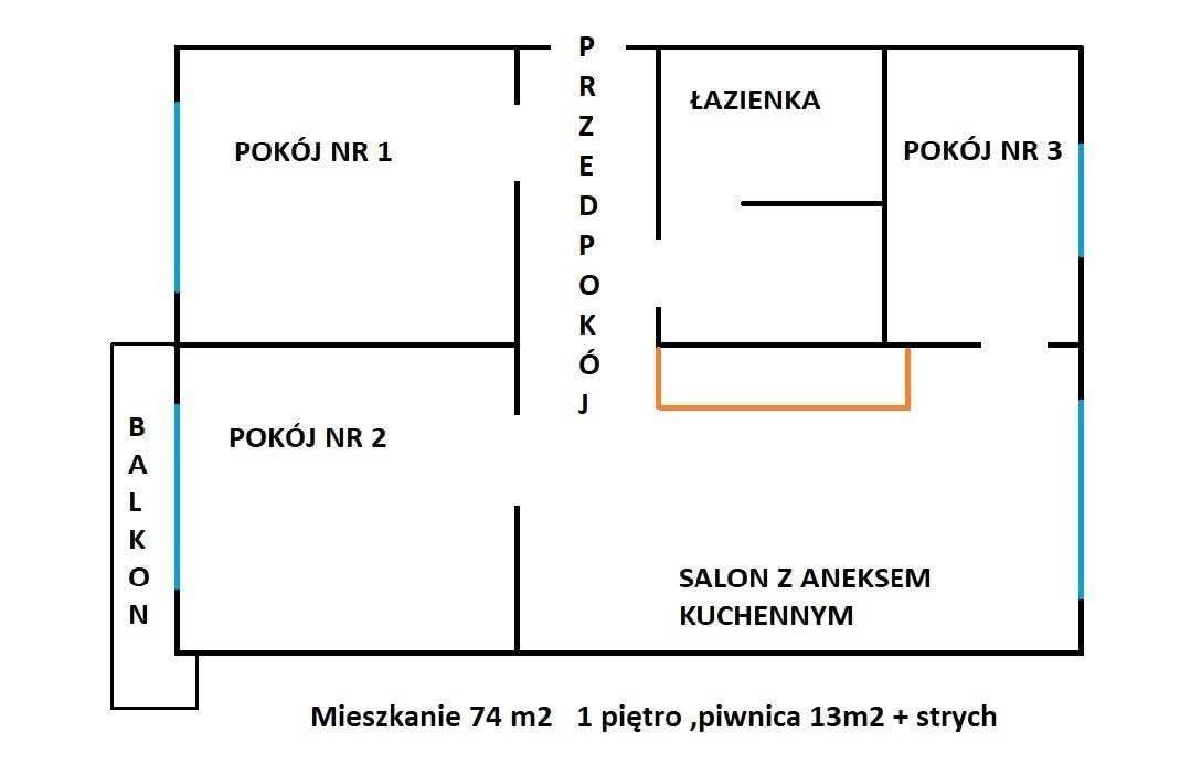 Mieszkanie 4-pokojowe Nowy Dwór Mazowiecki Modlin-Twierdza, ul. Adama Mickiewicza. Zdjęcie 17