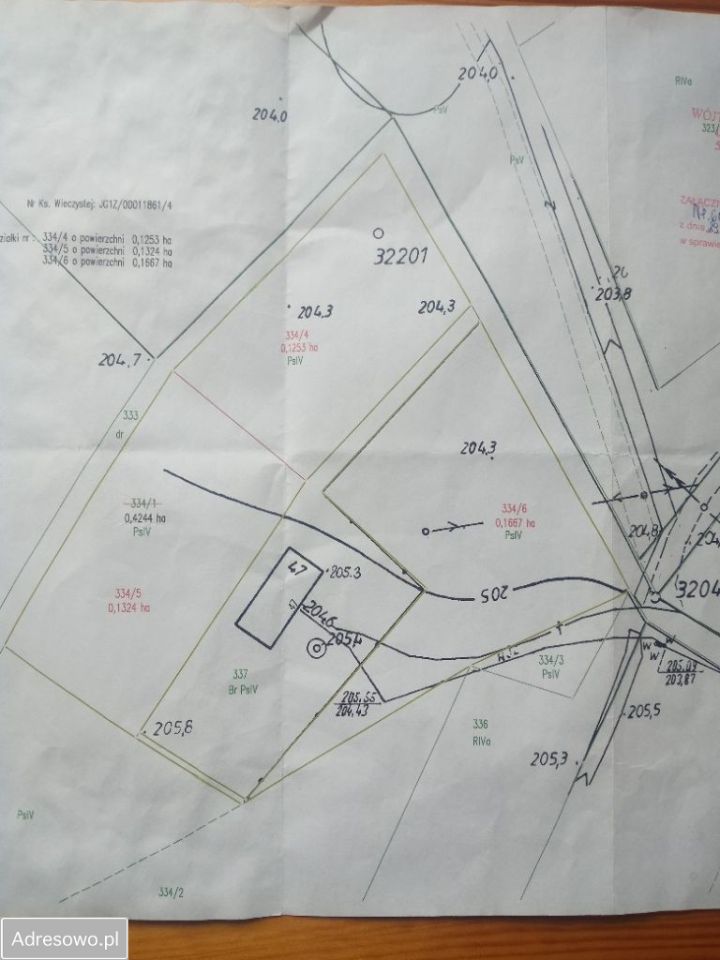 Działka budowlana Jerzmanki. Zdjęcie 2