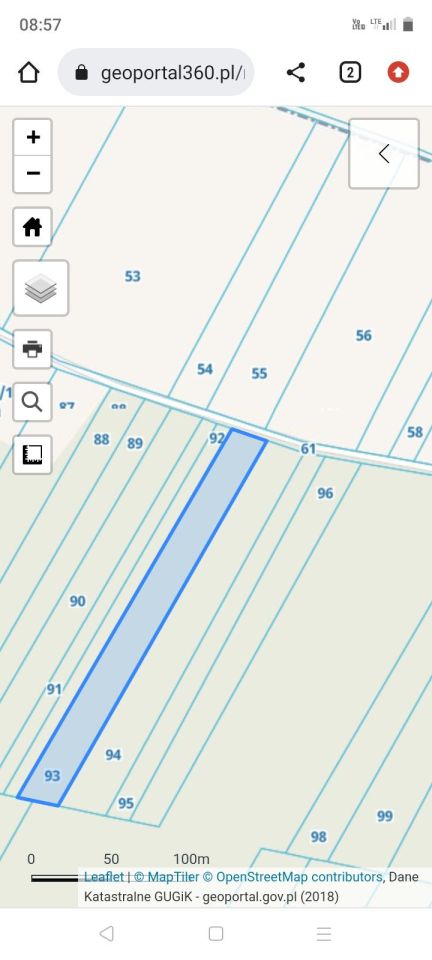 Działka budowlana Podgórze. Zdjęcie 2