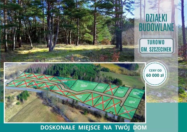 Działka budowlana Turowo. Zdjęcie 17