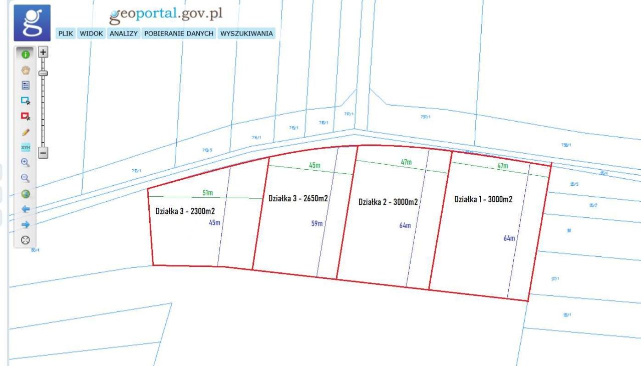 Działka inwestycyjna Łuków. Zdjęcie 4