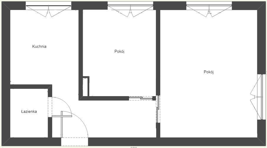 Mieszkanie 2-pokojowe Tychy Centrum, ul. Brzozowa. Zdjęcie 9