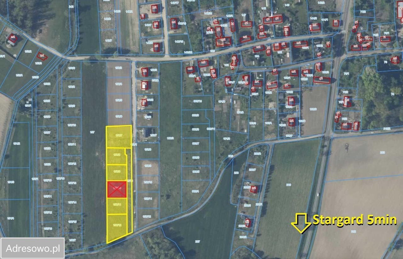 Działka budowlana Grabowo. Zdjęcie 5