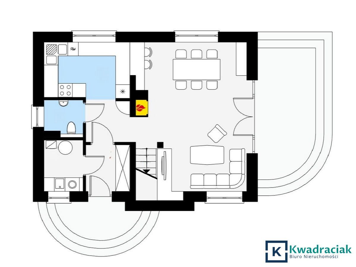 dom wolnostojący, 5 pokoi Długie, ul. Zagumnie. Zdjęcie 14