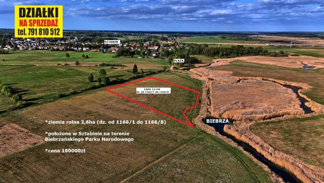 Działka rolna Sztabin, brak. Zdjęcie 1