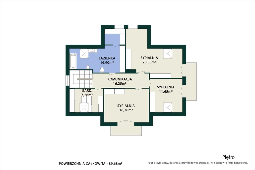 dom wolnostojący, 5 pokoi Kołaków. Zdjęcie 18