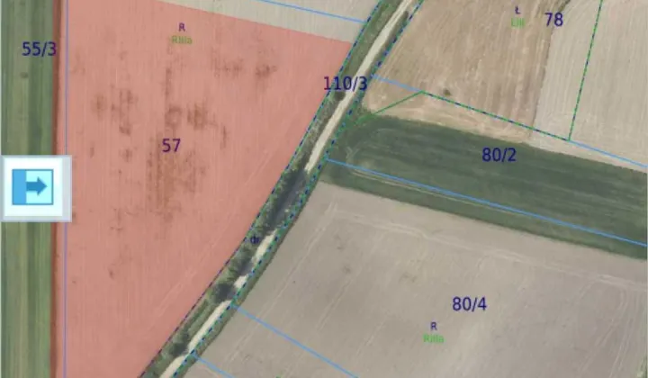 Działka rolna Żeleźnik