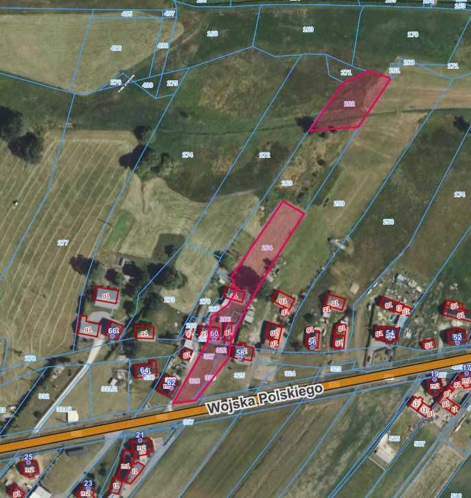 Działka budowlana Ligota Dobrodzieńska, ul. Wojska Polskiego. Zdjęcie 2
