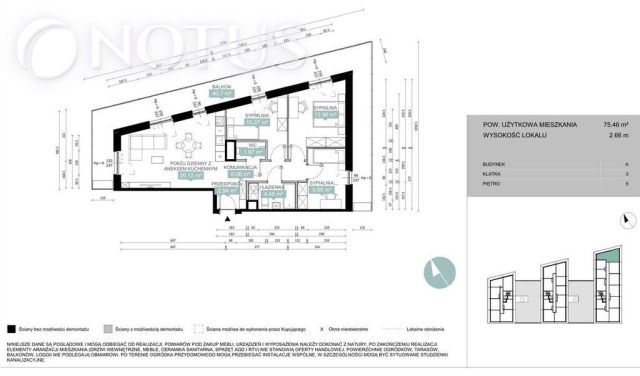 Mieszkanie 4-pokojowe Katowice, ul. Sokolska. Zdjęcie 4