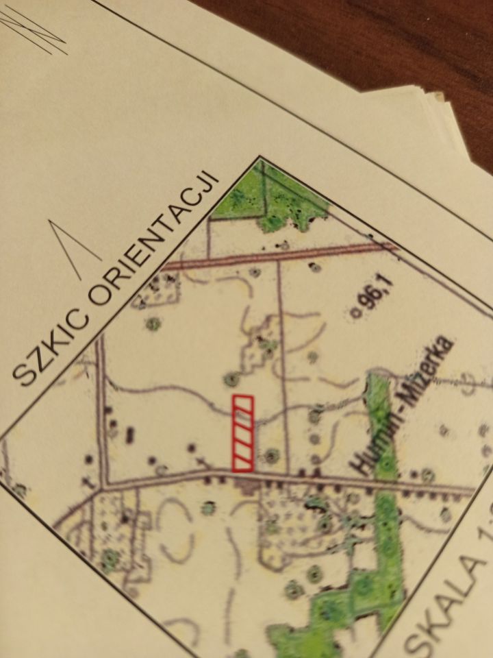Działka rolno-budowlana Humin. Zdjęcie 4