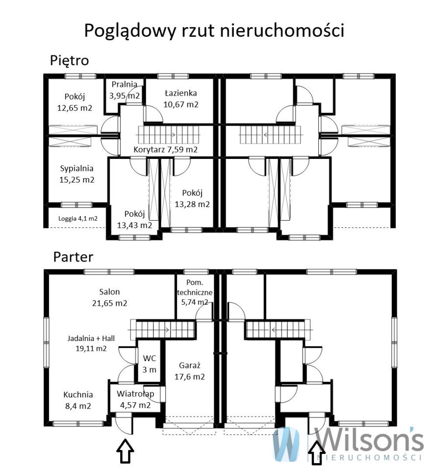bliźniak, 5 pokoi Góraszka. Zdjęcie 5
