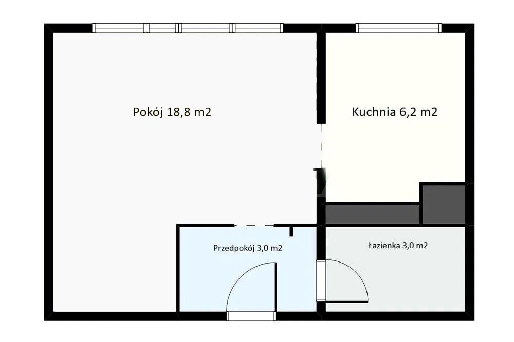 Mieszkanie 2-pokojowe Warszawa Mokotów, ul. Stefana Pieńkowskiego. Zdjęcie 2