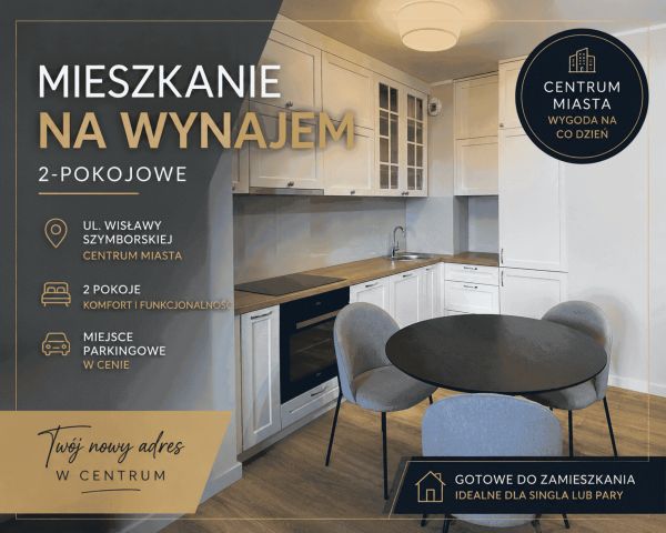 Mieszkanie 2-pokojowe Białystok Centrum, ul. Wisławy Szymborskiej. Zdjęcie 2