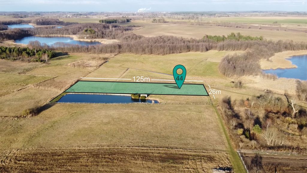 Działka rolna Dziki. Zdjęcie 13