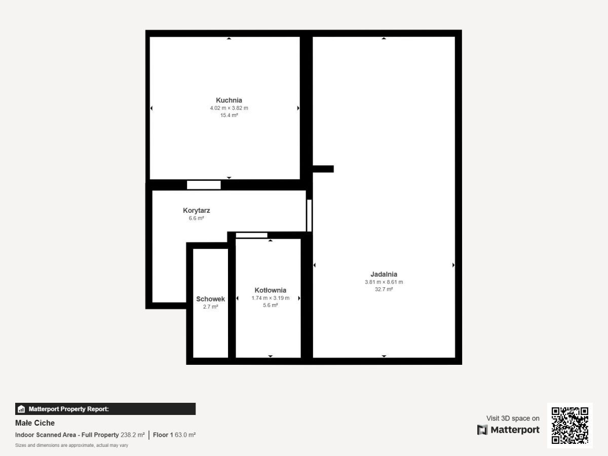 dom wolnostojący, 9 pokoi Małe Ciche. Zdjęcie 19