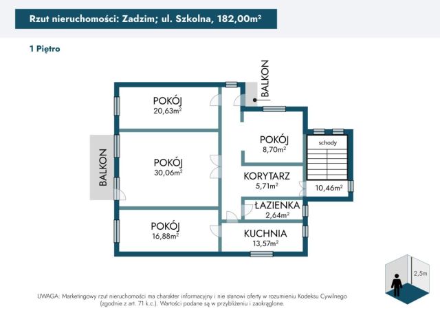 dom wolnostojący, 5 pokoi Zadzim. Zdjęcie 37